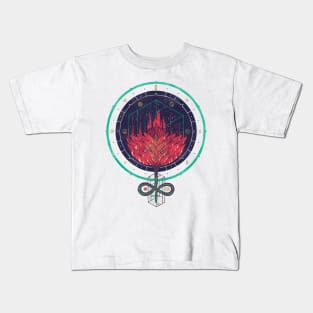 Fading Dahlia Kids T-Shirt